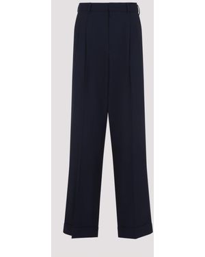CASABLANCA Wide Trousers - Blu