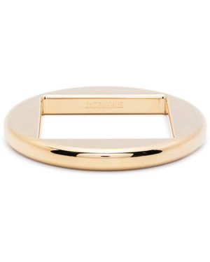 Jacquemus Le Bracelet Rond Gioielli Oro-Donna - Neutro