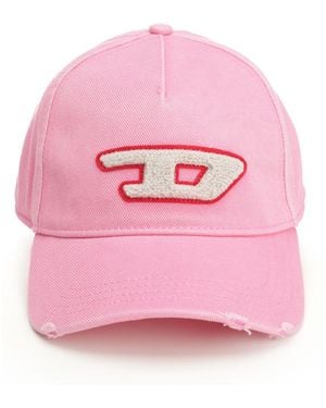 DIESEL Baseball Cap Cappelli Rose-Uomo - Rosa