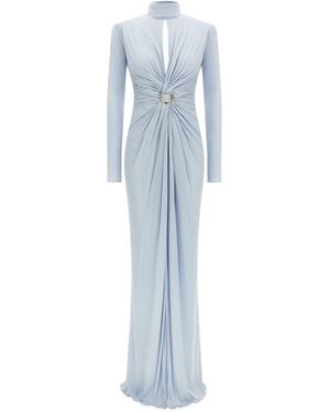 Elisabetta Franchi Carpet Abiti Celeste-Donna - Blu