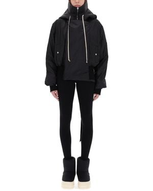 Rick Owens x Drkshdw Bomber Jacket "alice Parka" - Black