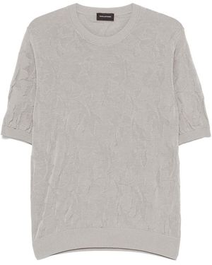 Tagliatore T Shirt Cotone-Uomo - Grigio