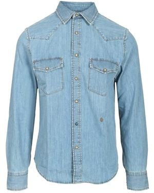 Jacob Cohen Western Shirt - Blue