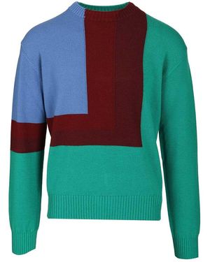 Loewe Wool Sweater Knitwear-Uomo - Verde