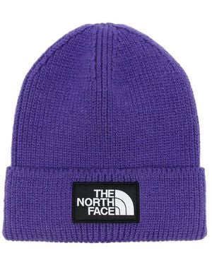 The North Face Cap With Lapel - Purple
