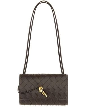 Bottega Veneta "Let's Go" Clutch Bag - White