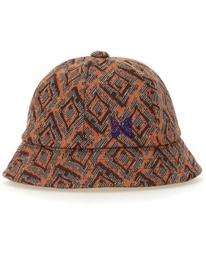 Needles Hat With Print-Uomo - Marrone