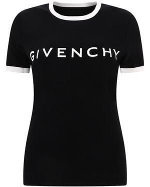 Givenchy T-Shirt Con Lettering Logo - Nero