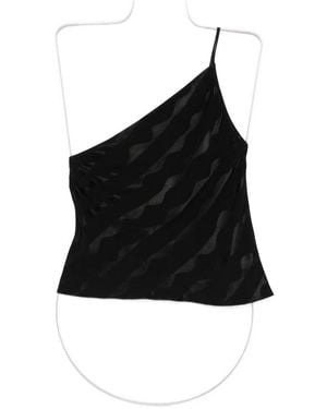 RIXO London Silk Tops - Black