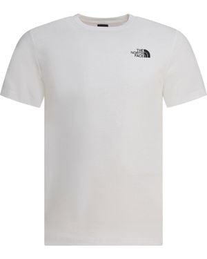 The North Face Vertical Ss Tee T-Shirts - White