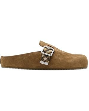Burberry Brown Mules