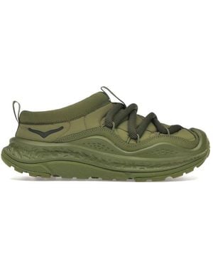 Hoka One One Rubber Trainers - Green
