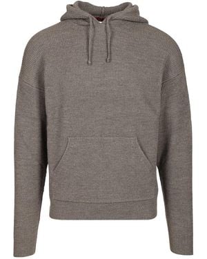 Barena Madi Cruna Noce Knitwear Brown - Grey