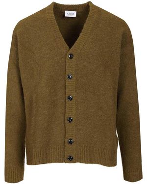 AMISH Oversized Cardigan Knitwear - Green