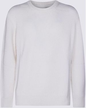 Seven Gauge Sweaters Light And Natural - White
