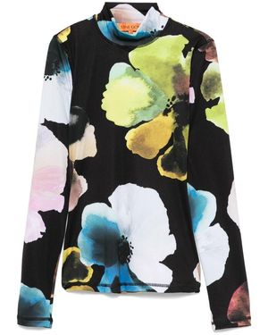 Stine Goya Maglioni Nero Verde-Donna