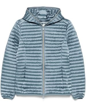 Save The Duck Alexa Hooded Puffer Lightweight Jacket - Blue