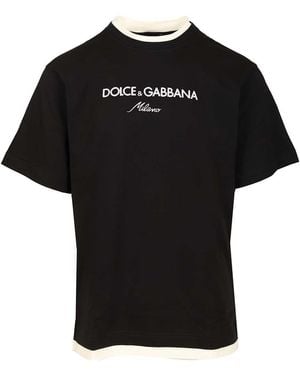 Dolce & Gabbana Short sleeve t-shirts for Men | Online Sale