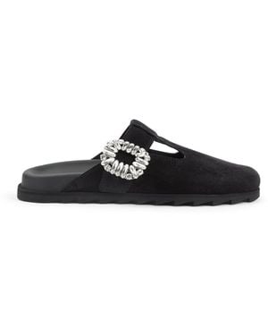 Roger Vivier Mules - Black