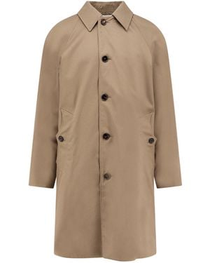 Burberry Reversible Car Coat - Natural