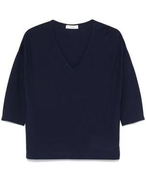 Zanone 3/4 Sleeve T-Shirt - Blue