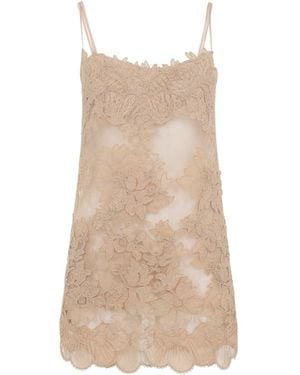 Ermanno Scervino Mini Dresses Nude & Neutrals - Natural