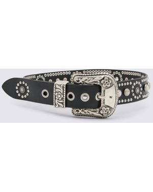 Golden Goose Belts Blacks And Greys