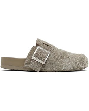 Loewe Easy Buclke Slippers - Grey
