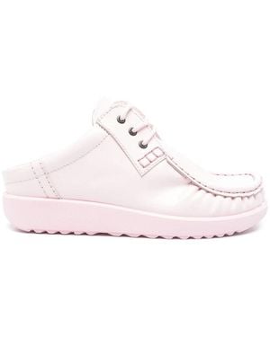 Ecco X Ottolinger Leather Mules - Pink