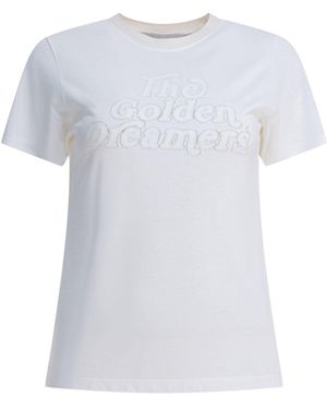 Golden Goose Viscose T-shirt T-shirts White