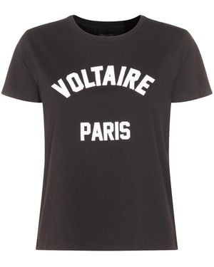 Zadig & Voltaire T-Shirts And Polos Blacks And Greys