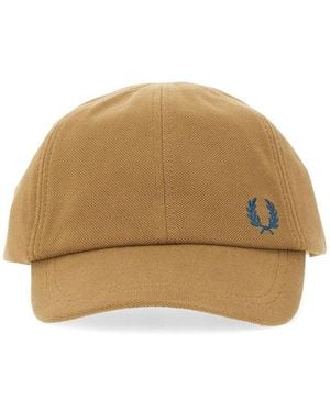 Fred Perry Baseball Cap - Natural