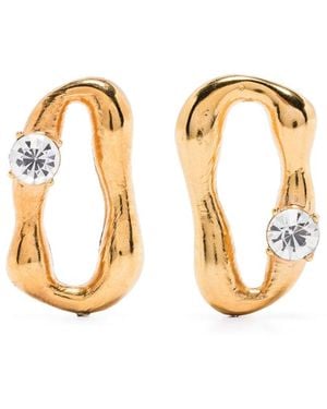 Forte Forte Orecchini Oro-Donna - Metallizzato