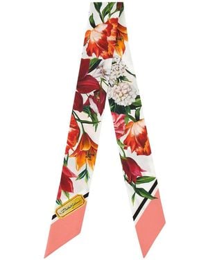Dolce & Gabbana Twill Bandeau - White