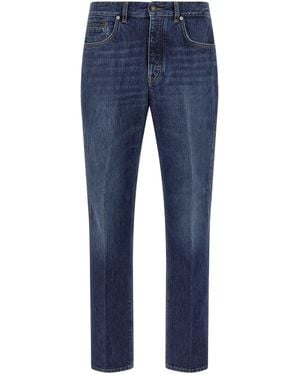 【関税&送料込】Givenchy Twisted Dark Blue Denim Jeans Givenchy Twisted Dark Denim Jeans in Blue | Lyst UK