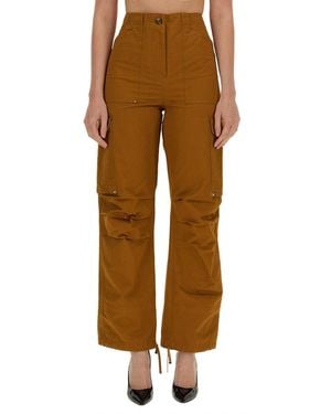 Rabanne Cotton Pants - Brown