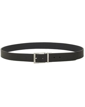BOSS Reversible Leather Belt - Black