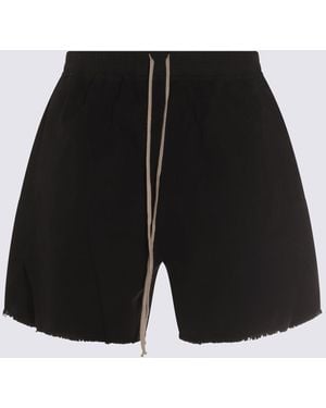 Rick Owens Shorts Blacks And Greys
