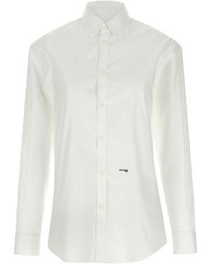 DSquared² Bettter X Shirt Shirt And Blouse - White