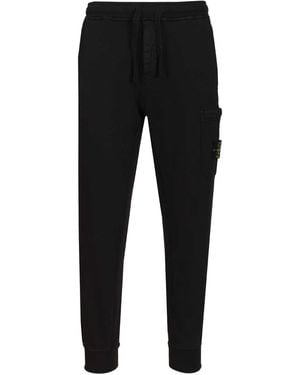 Stone Island Shorts Nylon Metal In Econyl® Regenerated Nylon, Garment Dyed Pants Black