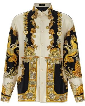 Versace Coral Theatre Shirt And Blouse - Multicolour