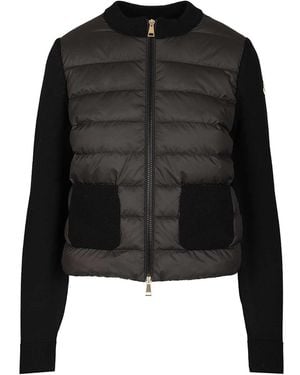 Moncler Cardigan Knitwear Black