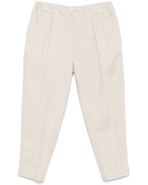 Briglia 1949 Linen Cotton Pants - Natural
