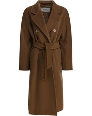 Max Mara 101801 Coats - Brown