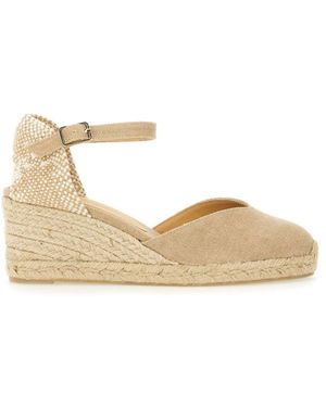 Castañer Espadrille "Chiarita"-Donna - Neutro
