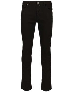 Jacob Cohen Pant 5 Pkt Slim Fit Bard R1 Salpa Nera 11oz Jeans Black