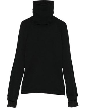 Y-3 Polyester Jumpers - Black