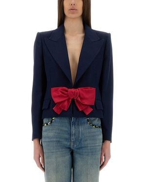 Valentino Garavani Plusdepois Blazers Blue
