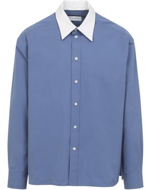 Lanvin Loose Fit Shirt - Blue