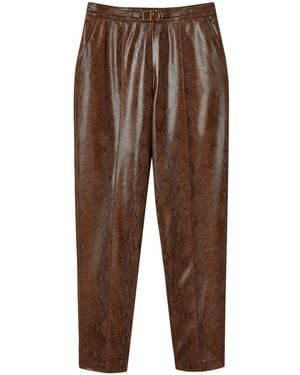Twinset Pants Coffee - Brown